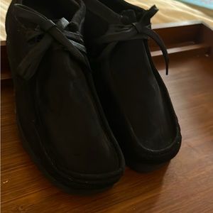 Black Clark shoes